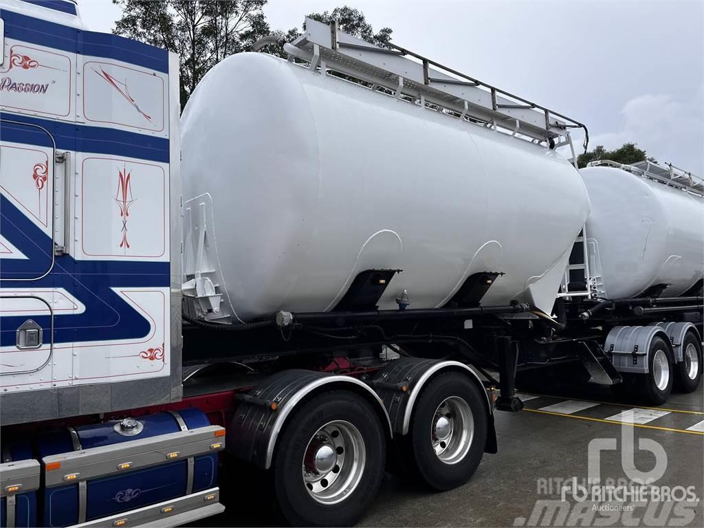  HILLCOTE 50 m3 Bogie/A B-Double Combination Tanker trailers