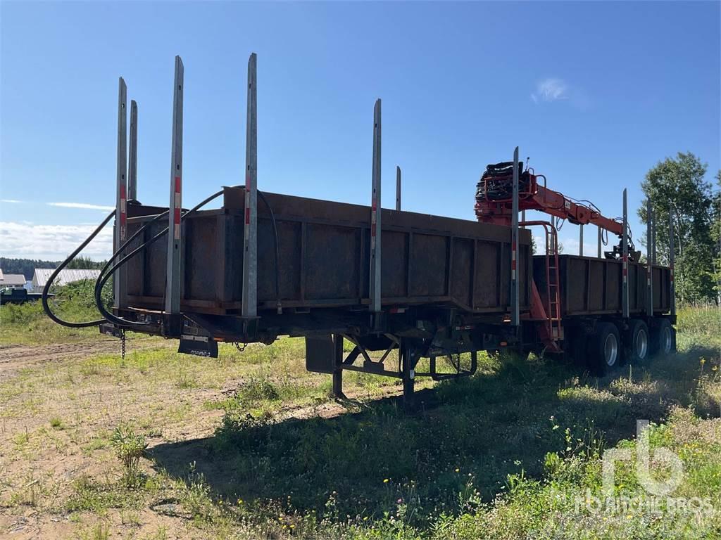 Manac 53 ft Tri/A Self-Loading Timber trailers