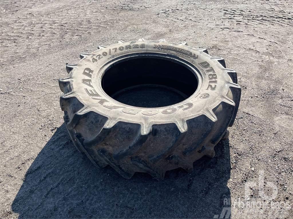  Quantity of (4) 26.6x25 (Unused) Tyres, wheels and rims