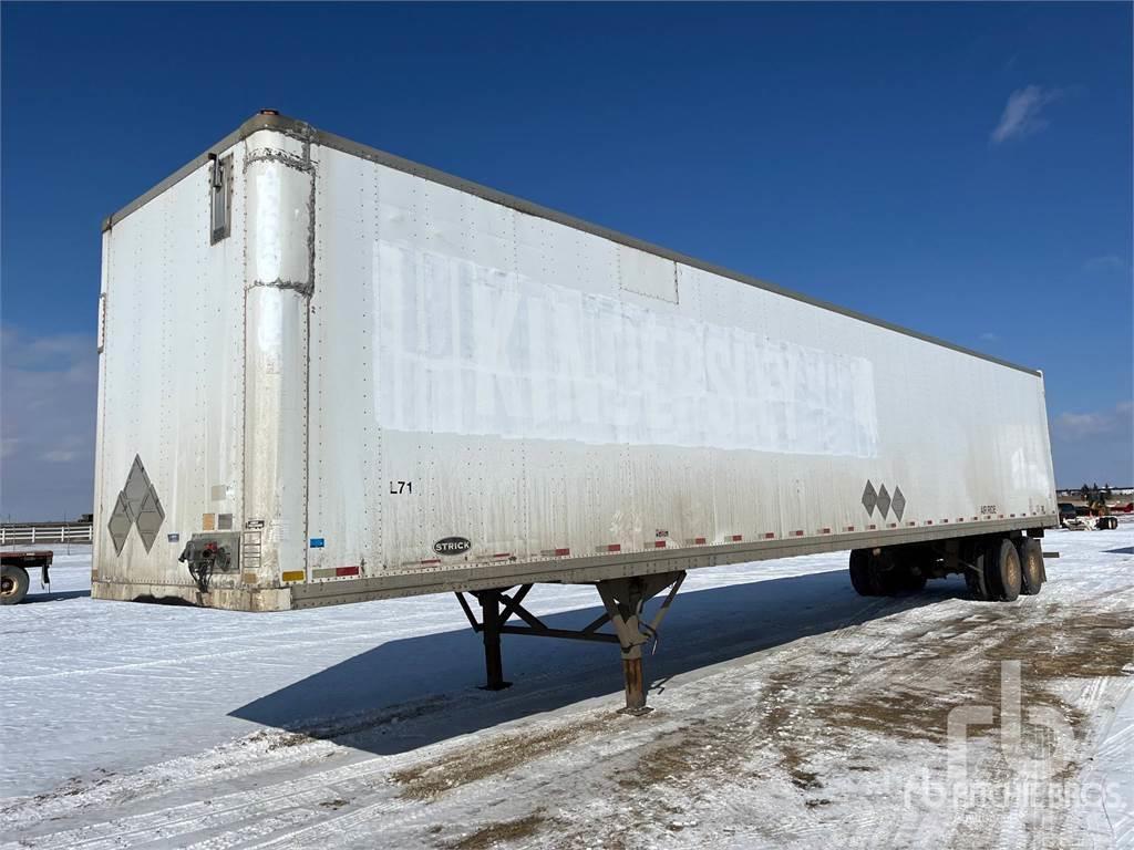 Strick CORPORATION 53 ft x 102 in T/A Box body semi-trailers