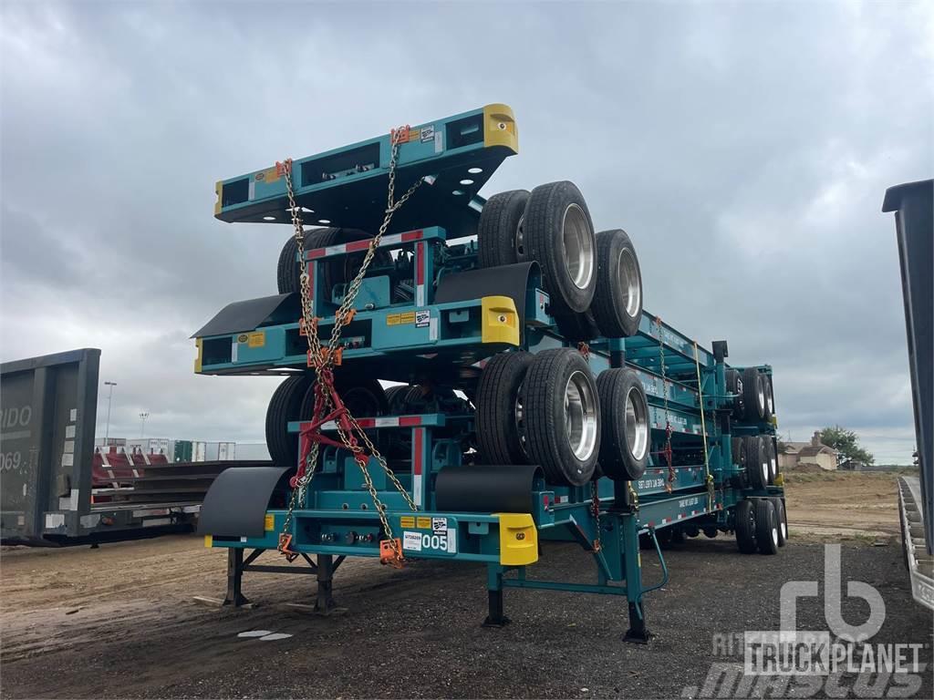 Ventura 41 ft T/A Containerframe semi-trailers