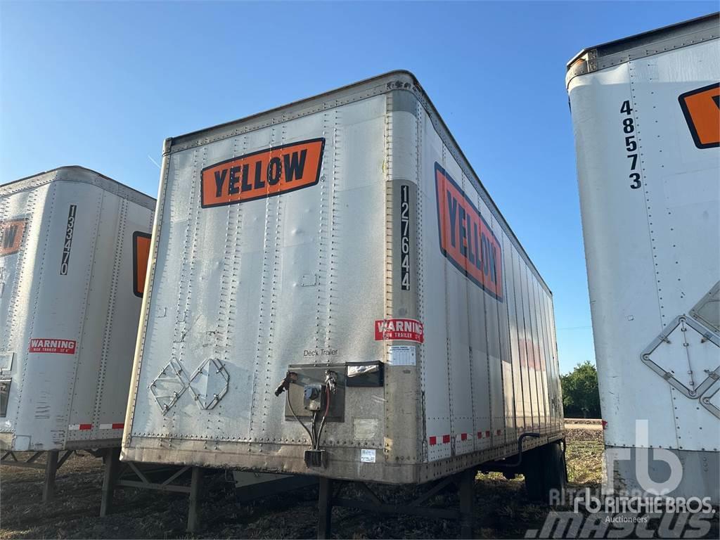 Wabash 28 ft S/A Box body semi-trailers