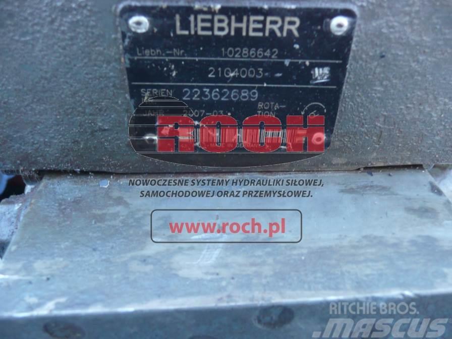 Liebherr 10286642 2104003 Hydraulics