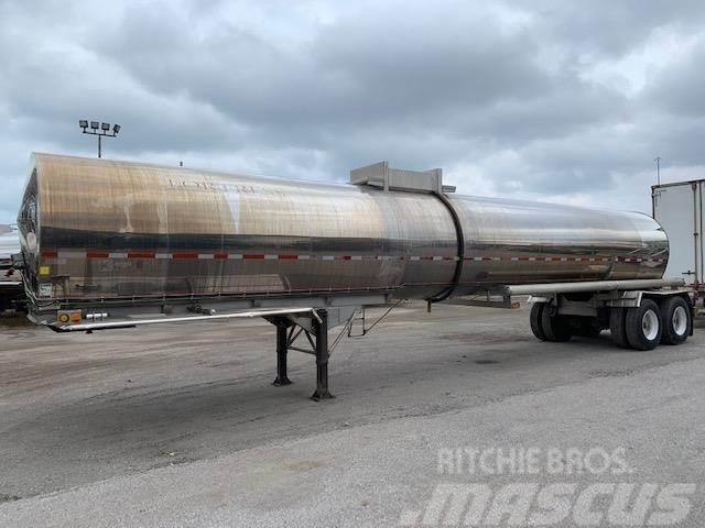 Krohnert NON-CODE / INSULATED / REAR UNLOAD Tanker trailers