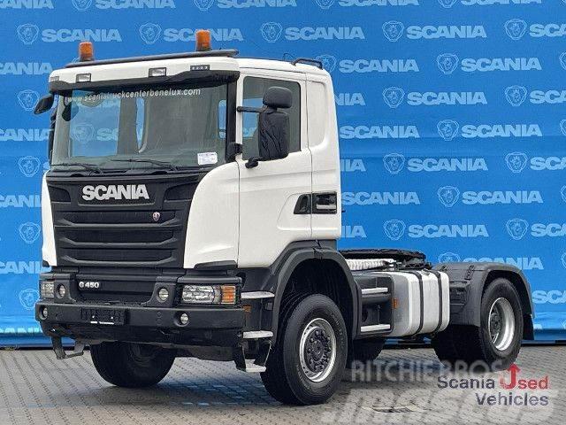 Scania G 450 CA4x4HHA RETARDER PTO HYDRAULIC DIFF-LOCK Tractor Units