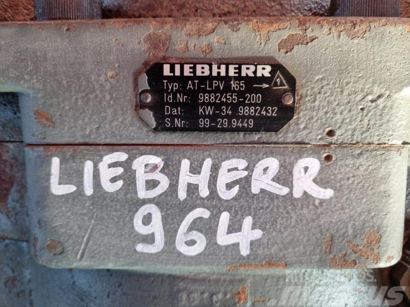 Liebherr R 964 LPV 165 POMPA HYDRAULICZNA Hydraulics