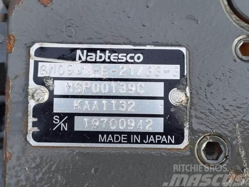  NABTESCO GM09VN-E-21/33-3 FINAL DRIVE Axles