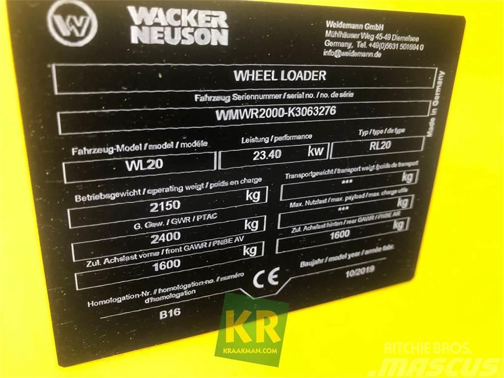 Wacker Neuson WL20 WIELLADER Front loaders and diggers