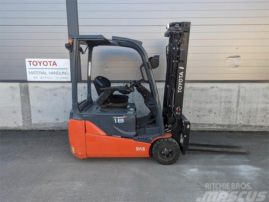 Toyota 8FBE18T Electric forklift trucks