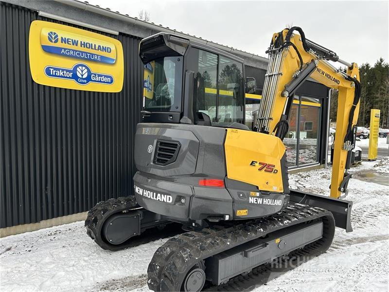 New Holland E75D Crawler excavators