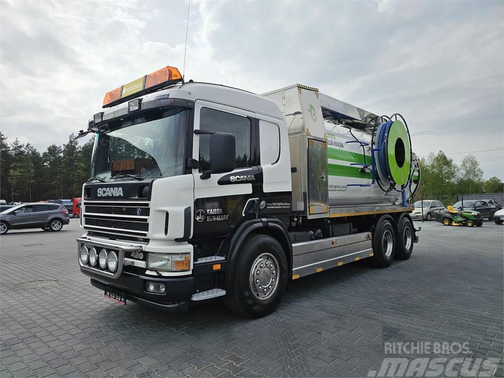 Scania WUKO KAISER EUR-MARK PKL 8.8 FOR COMBI DECK CLEANI Combi / vacuum trucks