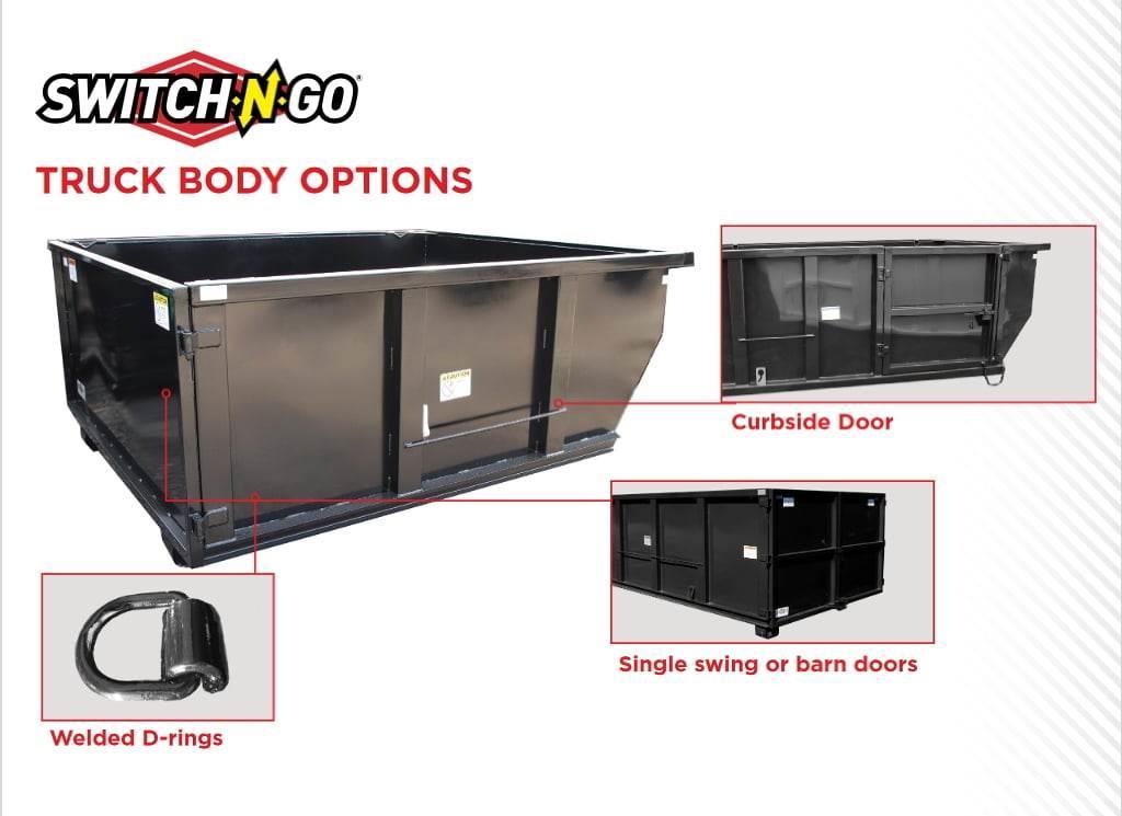  SWITCH-N-GO 14ft. Container Other components