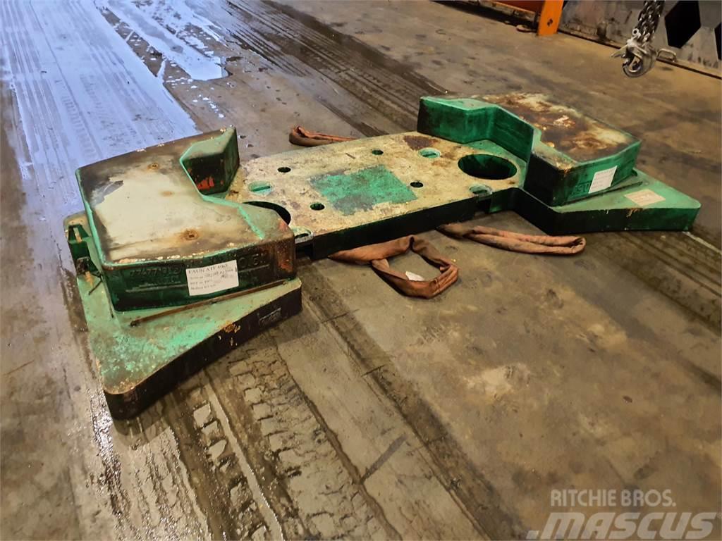 Faun ATF 60-3 counterweight 1,6t Crane parts and equipment