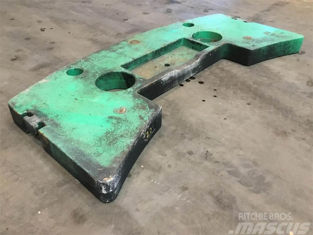 Faun ATF 60-3 counterweight 2.0T Crane parts and equipment