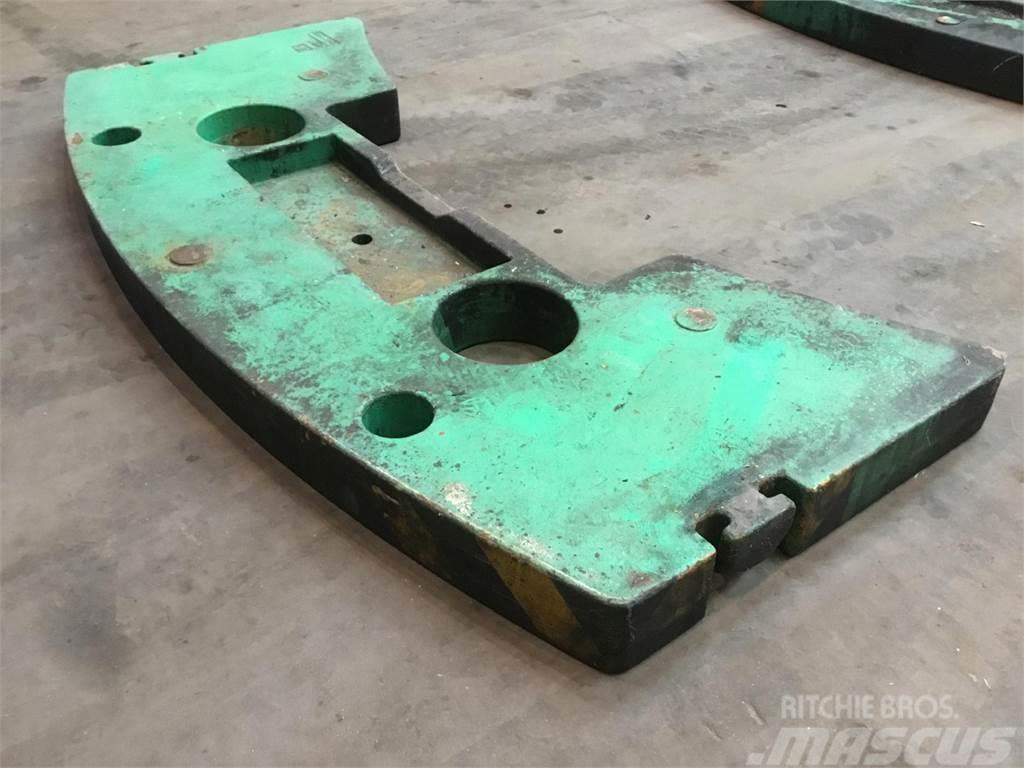 Faun ATF 60-3 counterweight 2.0T Crane parts and equipment