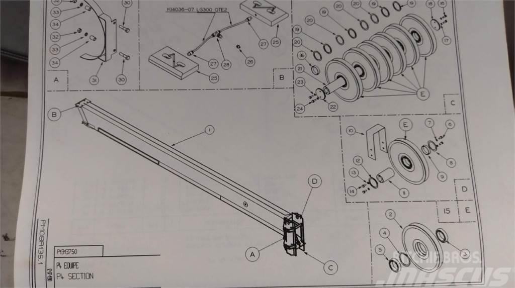 PPM 480 ATT telescopic head section Crane parts and equipment