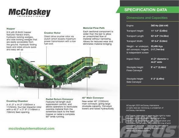 McCloskey I44RV3HD Crushers