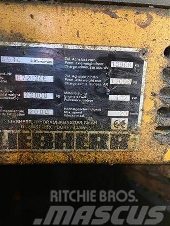 Liebherr A914 Other components