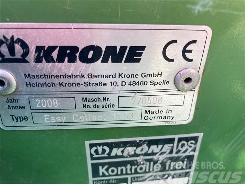 Krone Easycollect 1053 Other forage harvesting equipment