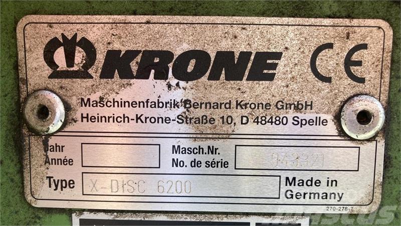 Krone X-Disc 6200 Other forage harvesting equipment